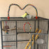 Bird Rope Perches for Parrots, Cockatiels, Budgie Cages, Comfy Colorful Rope Toy (31.5 inch)