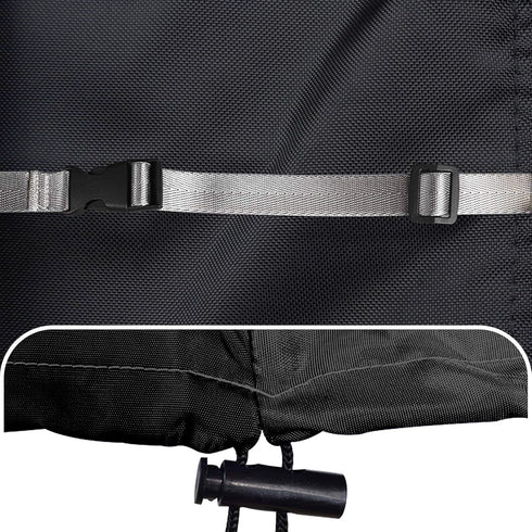 SoGuDio Heavy Duty Boat Seat Cover, 24" L x 22" W x 25" H, Weather Resistant 420D Waterproof Oxford Fabric (Black)