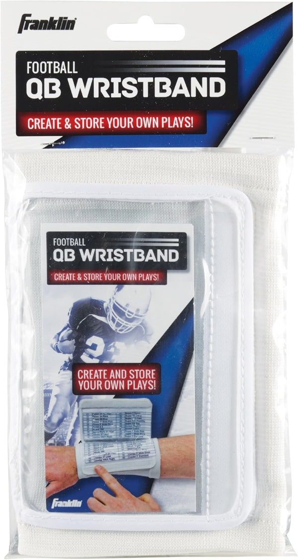 Franklin Sports Quarterback Wristband, Assorted Colors
