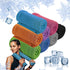 8-Pack Menjo Outdoors Cooling Towels for Neck & Face. Quick-Dry Workout Towels, Sweat-Wicking for Yoga, Gym, Running