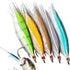 Generic Fishing Lures Set, 5 piece Artificial Bait with Hook for bass Trout