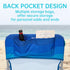 300lbs #WEJOY Folding Beach Chair for Adults, Lightweight Beach Chair with Shoulder Straps, High Back Camping Chairs