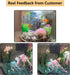 2 Pack Silicone Artificial Aquarium Floating Clownfish Decoration Fish Tank Decor Underwater Saltwater Fake Fish