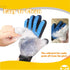 PetnBeyond Deshedding and Grooming Gloves, Gentle Pet Care for Cats and Dogs, Ultimate Comfort for Long and Short Fur