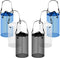 Berlune 6 Pcs Boat Trash Bag Hoop Mesh Trash Bags, Reusable Outdoor