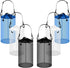 Berlune 6 Pcs Boat Trash Bag Hoop Mesh Trash Bags, Reusable Outdoor
