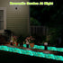 100pc Luminous Stones, Glowing Rocks for Aquarium Decoration, Glow Stones for Fish Tank and Garden Pebbles, Purple