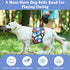 5 Pack Reusable Male Dog Belly Bands - High Absorbency, Small Size, Monster Design
