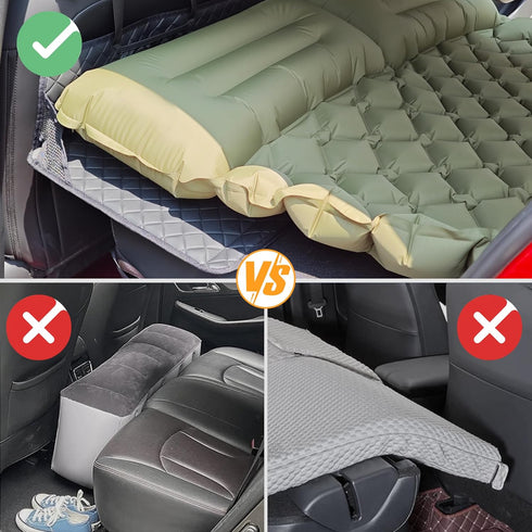 Y/3(Upgraded Car Rear Seat Mattress Extension Plate, Foldable Car Back Seats Extender for Sleeping, Increase Travel