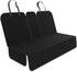 Yonktoo Dog Car Seat Cover for Back Seat, Car Seat Cover 60/40 Split