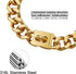 txprodogchains Big Dog Chain Collar with Buckle, Strong Heavy Duty 21MM Thick Wide Stainless Steel for Large Dogs