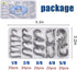 Octopus Baitholder Fishing Hooks Kit, Barbed Offset Circle Hooks Set for Freshwater & Saltwater Fishing