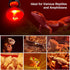 100W Bulbs, 2 Pack Bulbs Bulbs MIXJOY Infrared Heat Lamp Reptile Infrared Heat Emitter Red Heat Lamp Infrared Basking