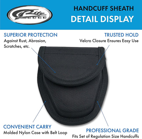 Heavy Duty Nylon Handcuff Sheath-Holster-Holder