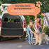 Hammock Hammock Petloox XL Dog Car Seat Cover for Back Seat, Waterproof for Car, SUV & Truck, Non-Slip Backseat Cover