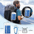 PAWPRO 4 Packs Face(40"x12"), Cooling Towels for Neck and Soft Breathable Cooling Towel with Waterproof Bag