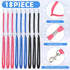 18 Pcs Pet Dog Grooming Loops Nylon Restraint Noose Adjustable Pet Straps Fixed Dog Cat Safety Rope Grooming Supplies for Pet Grooming Table Bathtub, Blue, Black and Pink, 21 Inch