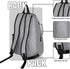 Tennis Bag Backpack, Multifunctional Sports Bag for Women and Men to Hold 1 or 2 Tennis Rackets/Racquets
