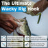 Harmony Fishing - Razor Series Wacky Weedless WG Hooks - The Ultimate Bass Fishing Hooks for The Wacky Rig & Neko Rig