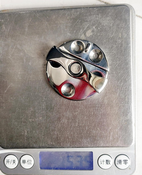 Stainless Steel 316 Boat Door Cabinet Hatch, 45mm Round Turn Button Twist Catch Latch Marine Hardware