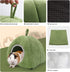 YUEPET Guinea Pig Bed 2 Pack, Washable Hideout Accessories for Small Animals like Chinchilla and Hamsters