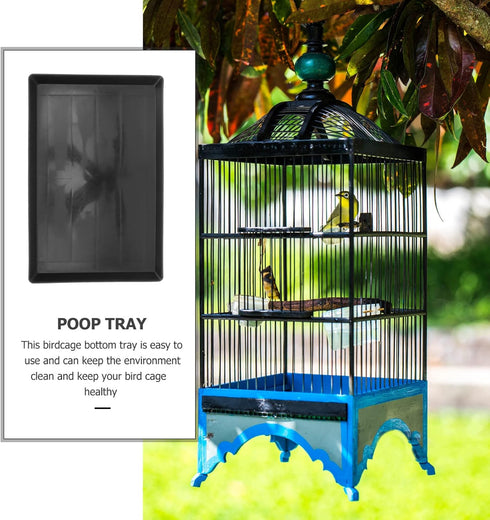 Ipetboom Dog Crate Tray Replacement, 2 Pcs, Plastic Bottom Tray for Large Dog Crate, Cat & Rabbit Kennels