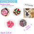 Puppy Toys Small Rope Balls for Teething, Pink Chew Toy, Gift for Small and Medium Dogs, 3-Pack