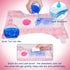 Hole(Pink,36XS) Pet Soft Dog Diapers Female, Disposable Female Dog Diaper, Doggie Diapers for Cat Puppy with Adjustable