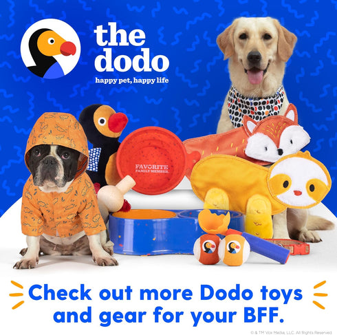 The Dodo Dog Bandana, Striped; Cute Print Bandana for Dogs, Summer Pattern Neck Kerchief for Everyday Pet Apparel