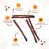 Jack&Pup 12" Beef Collagen Sticks for Dogs, Rawhide Free, Long Lasting, Single Ingredient Healthy Dog Treats (5 Pack)