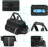 MOSISO Bike Rack Bag with Rain Cover, Insulated Bicycle Rear Seat Bag with 2 Foldable Panniers