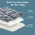 53" 24") Backseat Dog Bed Mat for Car, Dog Car Seat Cover for Back Seat, Pet Car Blanket Soft and Comfortable, Upgraded