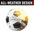 Franklin Sports Soccer Balls - Youth + Adult - Size 3, 4 + 5 - Single + Bulk Packs - Black + White