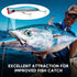 THKFISH Topwater Fishing Lures, Saltwater Popper Lures with Strong Hook