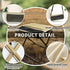 MealFlow Pro Backpack Portable Foldable Stool, Pocket Chair Camping Fishing Stool, Mini Outdoor Camping Stools Sling