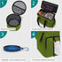 Set 2 2 1 Modoker Dog Travel Bag, Weekend Pet Travel for Dog and Cat, Airline Approved Tote Organizer