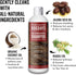 Pride and Groom DogDays De-Shedding The Scrub Kit - Natural Dog Shampoo with Silicone Scrubber Gloves for Detangling