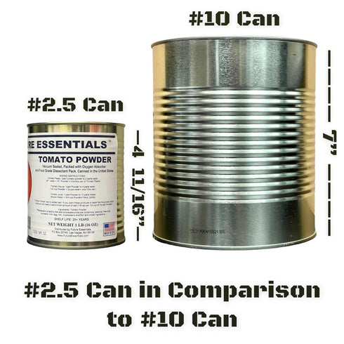 16 oz Future Essentials Tomato Powder | Real Tomato Taste | Shelf-Stable Can | Long Shelf Life | Emergency Food Storage