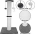 Cat Scratching Post 34 Inches, Heavy Duty Sisal Rope with Hanging Ball for Indoor Cats and Adults (Grey)