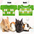 10 Pcs Guinea Pig Stuff Includes 5 Mini Hats & 5 Clothes for Small Animals, Cozy Hand Knitted Set