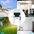 GeRRiT 26.5 inches Tall Directors Chairs Foldable Makeup Artist Chair Seat Height Heavy Duty Folding Camping Chair
