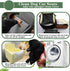 Dogs,2 Dog Car Seat for Small/Medium Adjustable Seat Belt,Memory Foam with Soft Fabric Pets Travel Car Bed