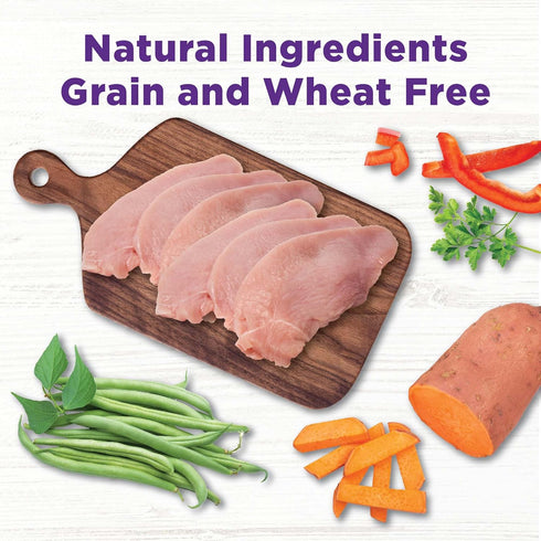 Wellness Bowl Boosters Hearty Toppers, Turkey & Sweet Potatoes Recipe in Savory Bone Broth, 5.5 Ounce Pouch (Pack of 12)