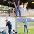 Golf Swing Training Aid - Retractable Grip Trainer for Right-Handed Golf Club, Indoor Practice, Strength & Tempo