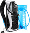 Water Buffalo Hydration Backpack - Lightweight Pack with 2L Water Bladder for Hiking, Running, Biking, Raves
