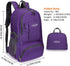 G4Free 40L Packable Backpack, Daypack Lightweight Hiking Waterproof Travel