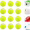 Dog Tennis Balls X-Small 1.5" Pack of 12, Fit for Ball Launchers - Dog Toys