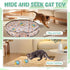 Hanpingban Interactive Cat Toy, Upgraded Cat Toys for Bored Indoor Adult Cats, Fast Rolling Ball in Play Mat, Hide
