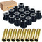 Huskey Club Car DS Golf Cart Front & Rear Leaf Spring Bushing Kit, Replaces OEM Sleeve Part No#: 1012303