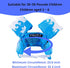 Puddle Swim Jumper for Girls & Boys 22 to 66 Pounds - Swim Vest, Floaties, Paddle Pal for Kids